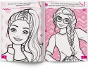 PAINTING BOOK A5 BARBIE MAKEUP AND JEWELRY AMEET STICKERS AMEET
