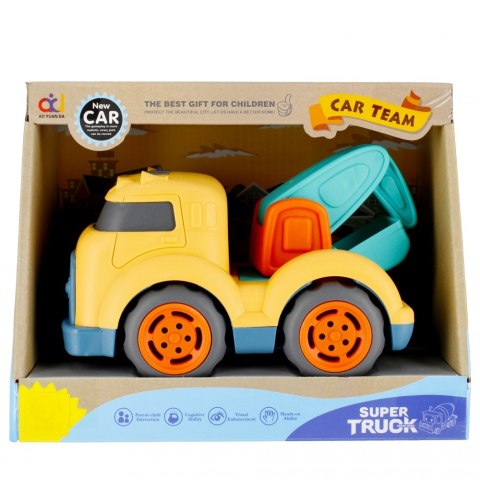 CARTOON EXCAVATOR TRUCK MEGA CREATIVE 500625 MEGA CREATIVE