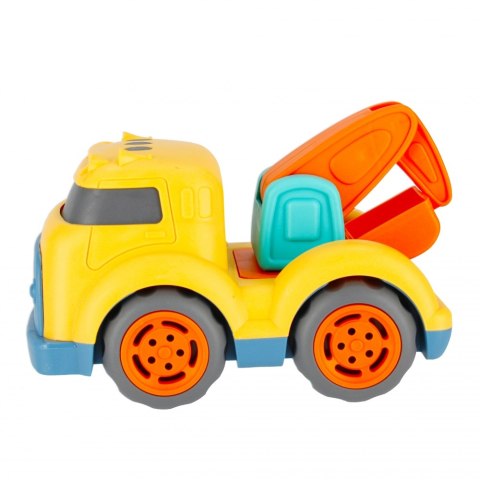 CARTOON EXCAVATOR TRUCK MEGA CREATIVE 500625 MEGA CREATIVE