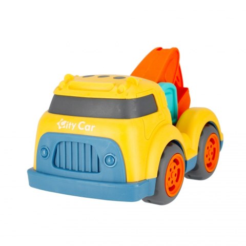 CARTOON EXCAVATOR TRUCK MEGA CREATIVE 500625 MEGA CREATIVE