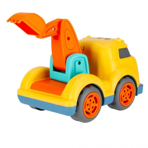 CARTOON EXCAVATOR TRUCK MEGA CREATIVE 500625 MEGA CREATIVE