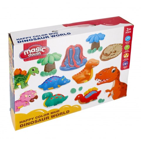 PLASTIC COMPOUND WITH ACCESSORIES DINO MEGA CREATIVE 502469