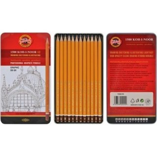 PENCIL H5-B5 IN METAL BOX KOH-I-NOOR 1502/III