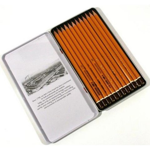 PENCIL H5-B5 IN METAL BOX KOH-I-NOOR 1502/III