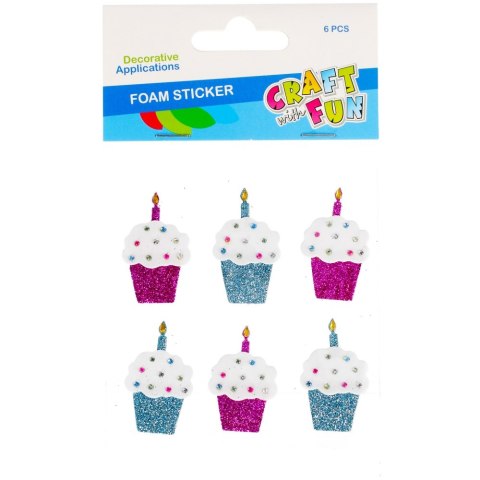 DECORATIVE SELF-ADHESIVE EVA CUFFES CRAFT WITH FUN 480869