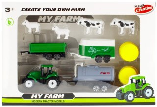 TRAKTOR MY RANCH FARM WITH ACCESSORIES MEGA CREATIVE 462665