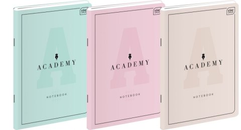 NOTEBOOK A4/60K KRAT ACADEMY PAST INT FOL A 5