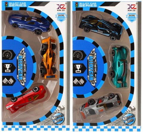 AUTO RACE MET 12X23X4 MC 3PCS MIX2 WB 72/144 MEGA CREATIVE