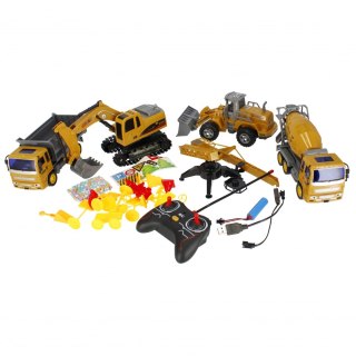 MACHINE BUD EXCAVATORS R/C FF LAD 48X31X10 MC ZEST 18 MEGA CREATIVE