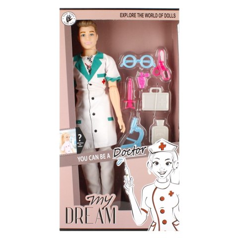 DOLL 29CM AKC MC BOY PROFESSION MIX4 DIS6/48/96 MEGA CREATIVE