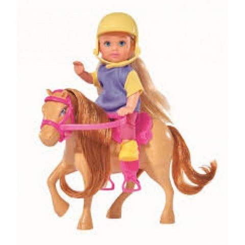 DOLL KASTEFFI WITH A HORSE 29CM SIMBA 105738051 SIMBA