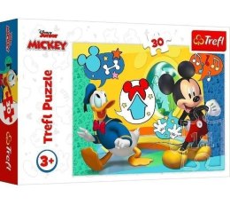 PUZZLE 30 EL MICKY MOUSE AND MERRY HOUSE PUD TREFL 18289 TR TREFL