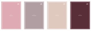 NOTEBOOK A5/64K MATTE NUDE INT FOL A 10 INTERPRINT