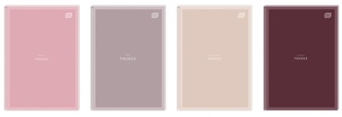 NOTEBOOK A5/64K MATTE NUDE INT FOL A 10 INTERPRINT