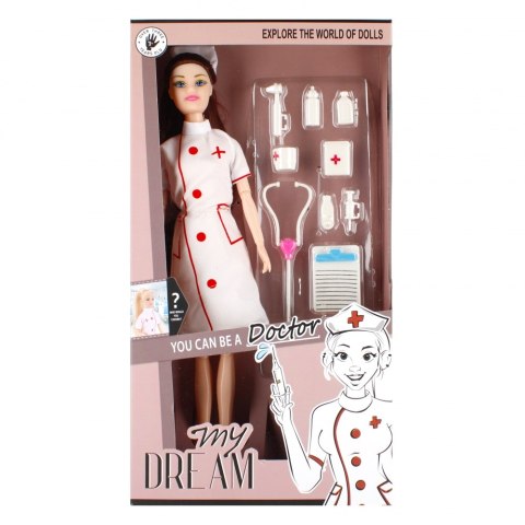 DOLL 29CM AKC 17X32X5 MC PROFESSION MIX4 DISP6/48/96 MEGA CREATIVE