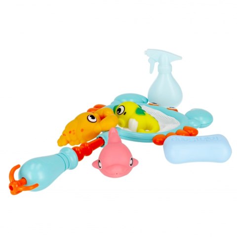 BATH TOY CRAB WITH NET MEGA CREATIVE 499214 MEGA CREATIVE