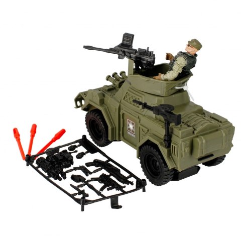 MILITARY CAR WITH ACCESSORIES MEGA CREATIVE 502155 MEGA CREATIVE