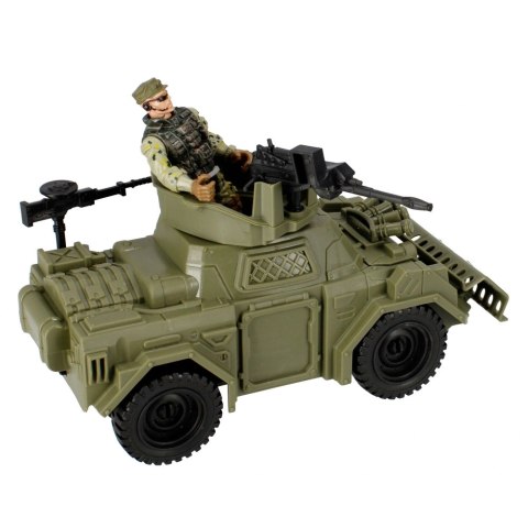 MILITARY CAR WITH ACCESSORIES MEGA CREATIVE 502155 MEGA CREATIVE