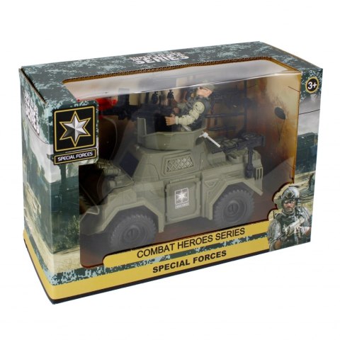 MILITARY CAR WITH ACCESSORIES MEGA CREATIVE 502155 MEGA CREATIVE