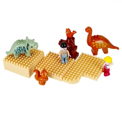 CONSTRUCTION BLOCKS 205 ELEMENTS DINO PARK MEGA CREATIVE 502461