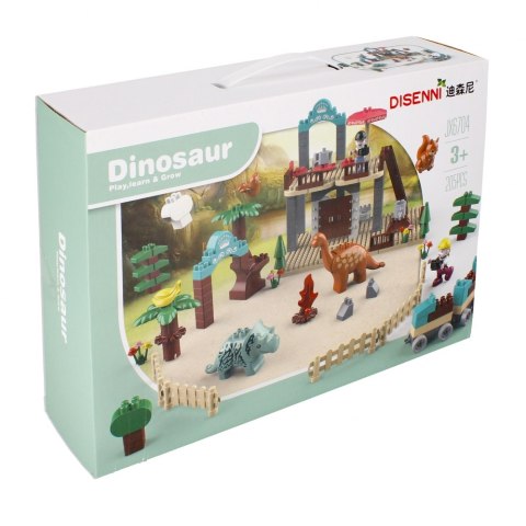 CONSTRUCTION BLOCKS 205 ELEMENTS DINO PARK MEGA CREATIVE 502461