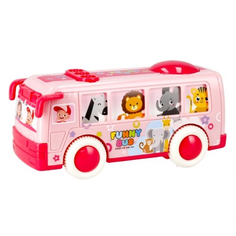 CARTOON BUS 12 CM MEGA CREATIVE 502295 MEGA CREATIVE