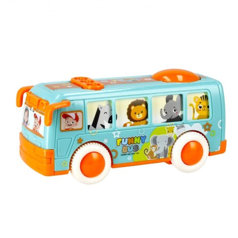 CARTOON BUS 12 CM MEGA CREATIVE 502295 MEGA CREATIVE