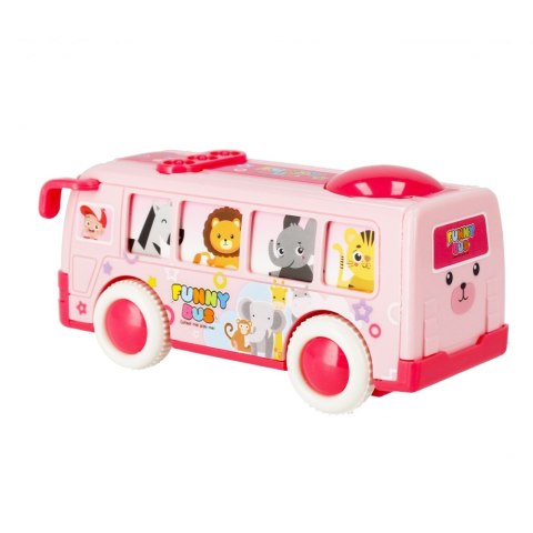 CARTOON BUS 12 CM MEGA CREATIVE 502295 MEGA CREATIVE