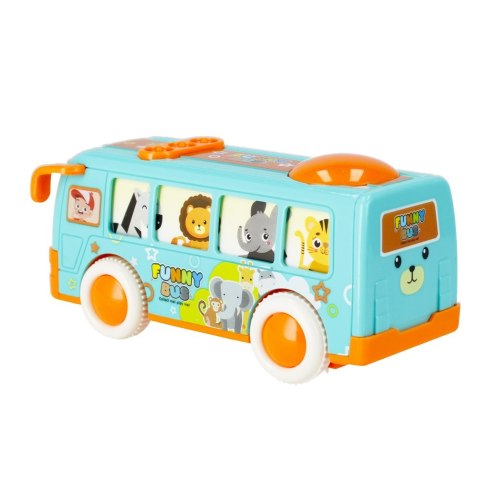 CARTOON BUS 12 CM MEGA CREATIVE 502295 MEGA CREATIVE