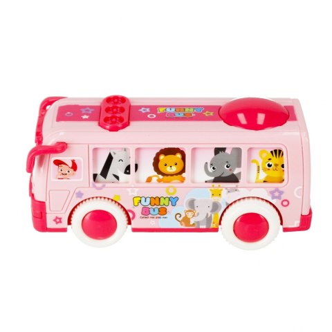 CARTOON BUS 12 CM MEGA CREATIVE 502295 MEGA CREATIVE