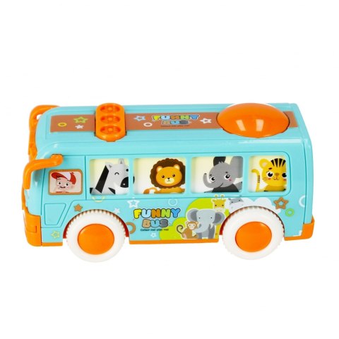 CARTOON BUS 12 CM MEGA CREATIVE 502295 MEGA CREATIVE