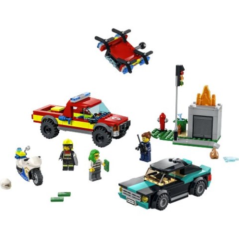 LEGO® City - Fire and police chase