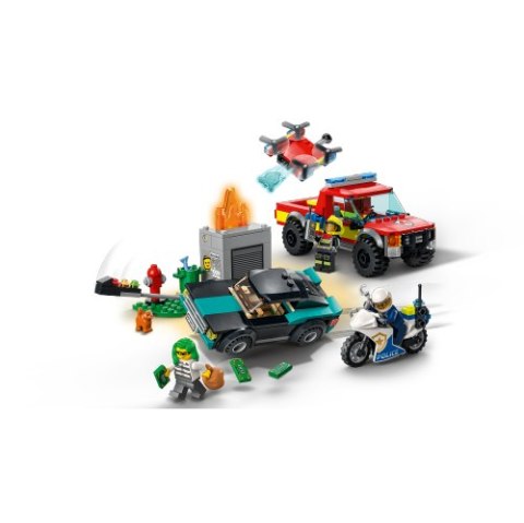 LEGO® City - Fire and police chase