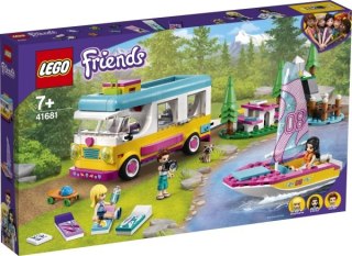 LEGO® Friends - Forest Camping Minibus and Sailboat