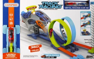 CAR TRACK WITH MEGA ACCESSORIES MEGA CREATIVE 502243 MEGA CREATIVE