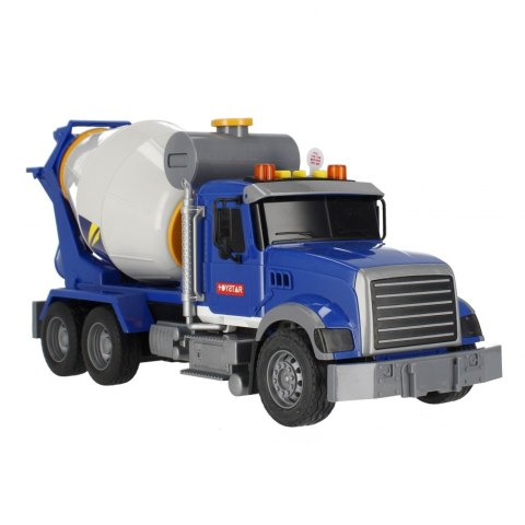 BATTERY TRUCK CONCRETE MIXER MEGA CREATIVE 501875 MEGA CREATIVE