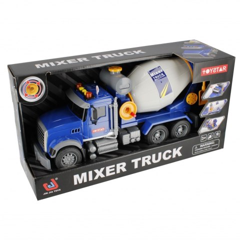 BATTERY TRUCK CONCRETE MIXER MEGA CREATIVE 501875 MEGA CREATIVE