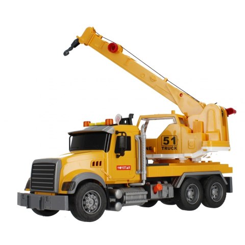 BATTERY TRUCK CRANE MEGA CREATIVE 501874 MEGA CREATIVE