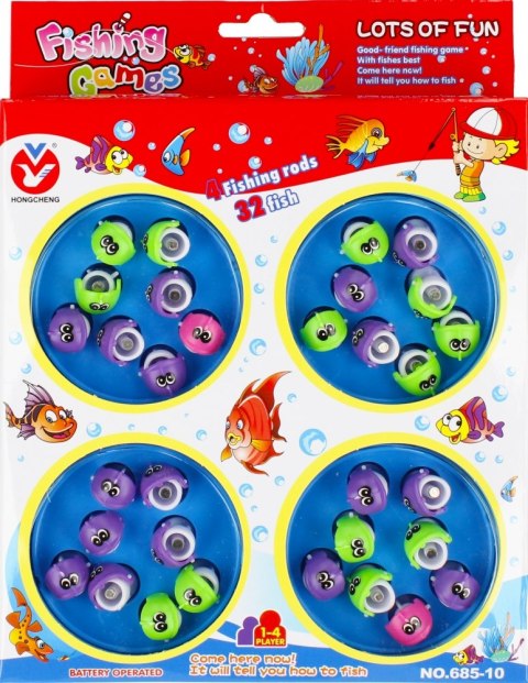 GAME FISH 4IN1 MEGA CREATIVE 502400 MEGA CREATIVE