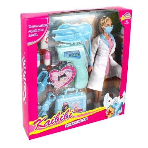 DOCTOR DOLL 29 CM WITH ACCESSORIES MEGA CREATIVE 501238 MEGA CREATIVE