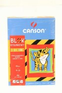 DRAWING PAD A4/10K COLOR 80G CANS FOL A 20 CANSON