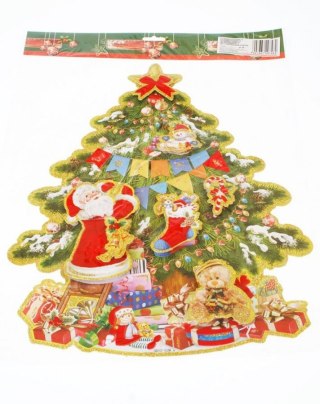 CHRISTMAS DECORATION 3-D PAPER CHRISTMAS TREE PBH ARPEX BP7482 ARPEX