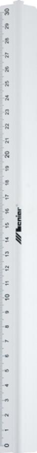 ALUMINUM RULER 20 CM WITH HANDLE LENIAR 30316 LENIAR