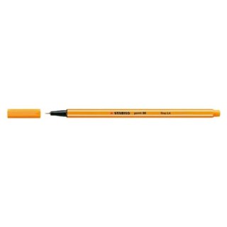 FINE PEN POINT 88 ORANGE BOX OF 10 STABILO 88/54 STABILO