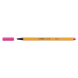 FINE PEN POINT 88 PINK BOX OF 10 STABILO 88/56 STABILO