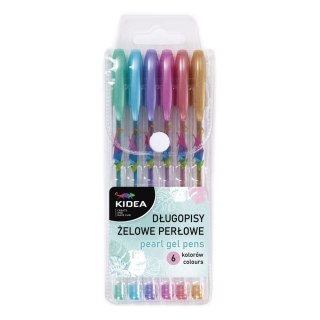 PEN GEL 6KOL PERL DERF KIDEA DERFORM CASE