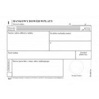 PRINTING NET INVOICE MULTI-COPY A5 MICHALCZYK&PROKOP 100-3E MICHALCZYK I PROKOP