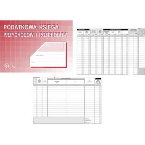 PRINTING TAX BOOK OF REVENUE AND EXPENDITURE A4 MICHALCZYK&PROKOP K-1U MICHALCZYK I PROKOP