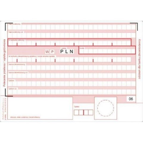 PRINT TRANSFER ORDER A6 MICHALCZYK&PROKOP 449-5M MICHALCZYK I PROKOP