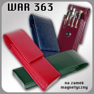 PEN CASE ECO LEATHER WARTA W363 WARTA STELLA